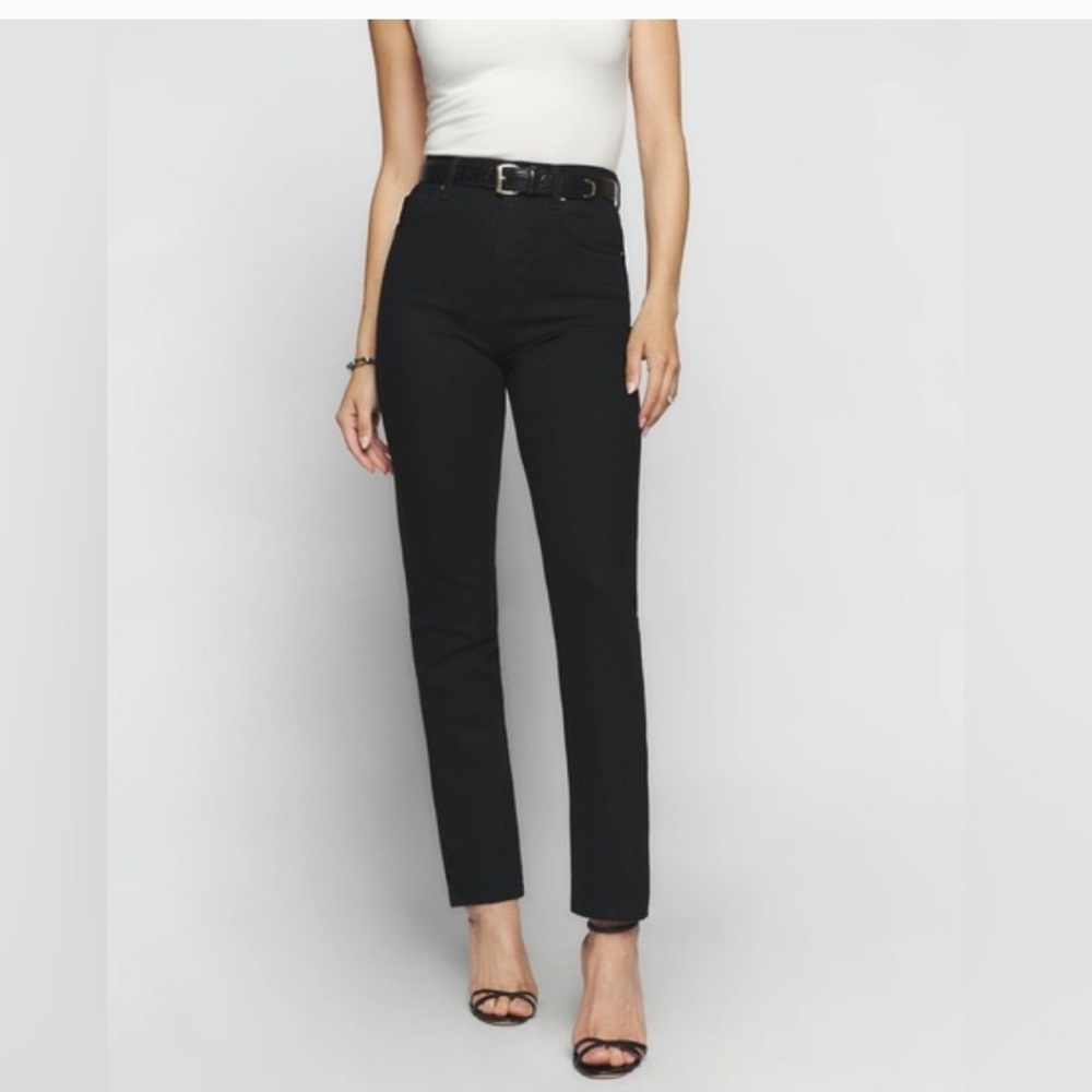 Reformation Liza High-Rise Straight Jeans